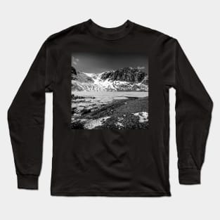 Stickle Tarn and Pavey Ark - BW Long Sleeve T-Shirt